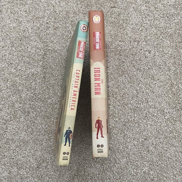 Marvel Avengers Captain America and Iron Man hardback books - Picture 3 of 6